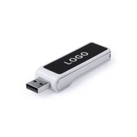 Στικάκι USB 146243 16GB Φως LED Λευκό (50 Μονάδες)