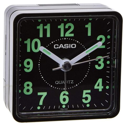 Αναλογικό Ρολόι Ξυπνητήρι Casio Μαύρο (57 x 57 x 33 mm)