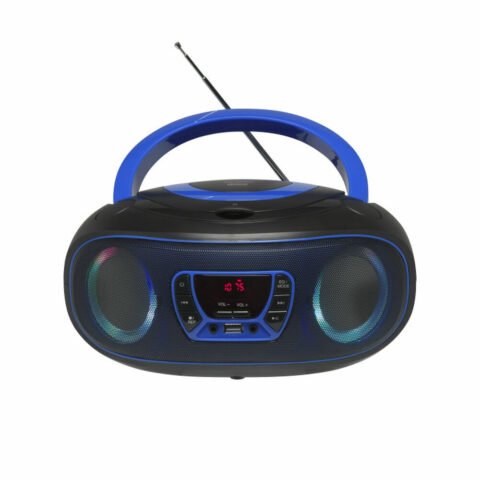 Ραδιόφωνο CD MP3 Denver Electronics Bluetooth LED LCD Μπλε Μαύρο/Μπλε