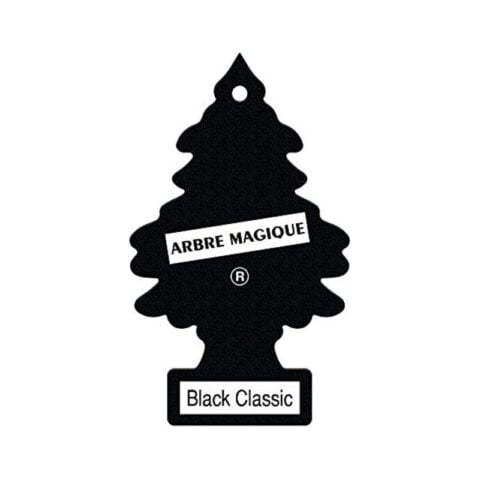 Αποσμητικό Αυτοκινήτου Arbre Magique Black Classic Τζίντζερ
