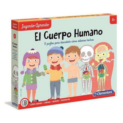 Εκπαιδευτικό παιχνίδι Aprendo el cuerpo humano Clementoni 55114.9 37 x 28 cm (ES) (5 x 37 x 28 cm)