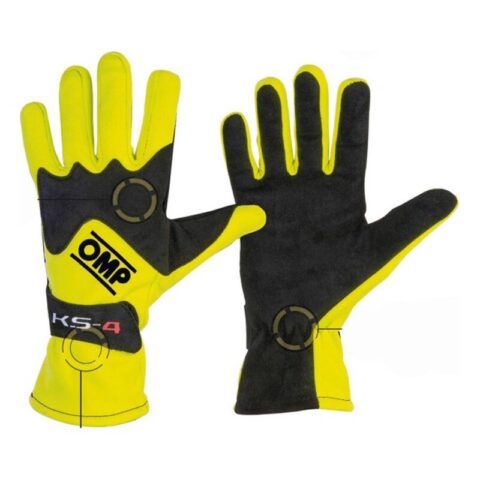 Kids Karting Gloves OMP KS-4 Κίτρινο