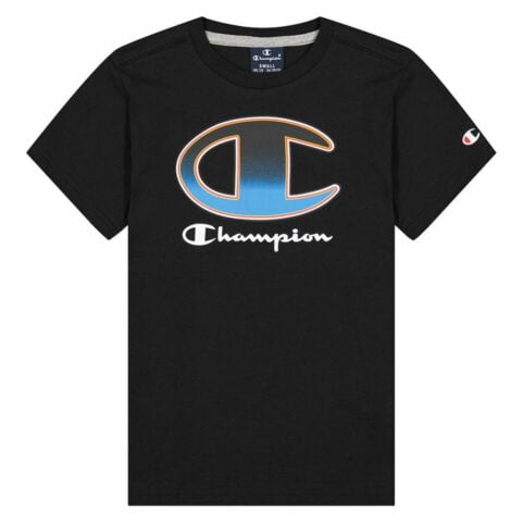 Μπλούζα με Κοντό Μανίκι Champion Crewneck T-Shirt B Μαύρο