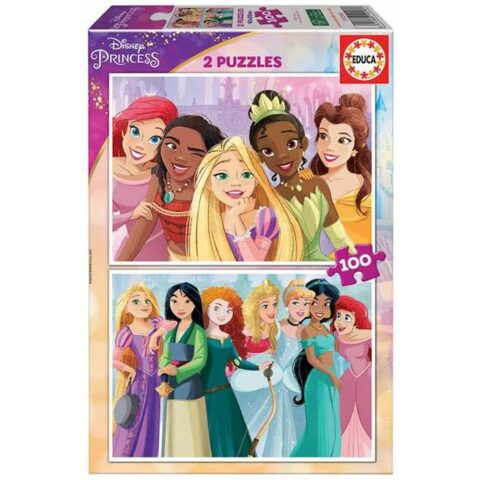 Παζλ Educa Disney Princess (2 x 100 pcs)