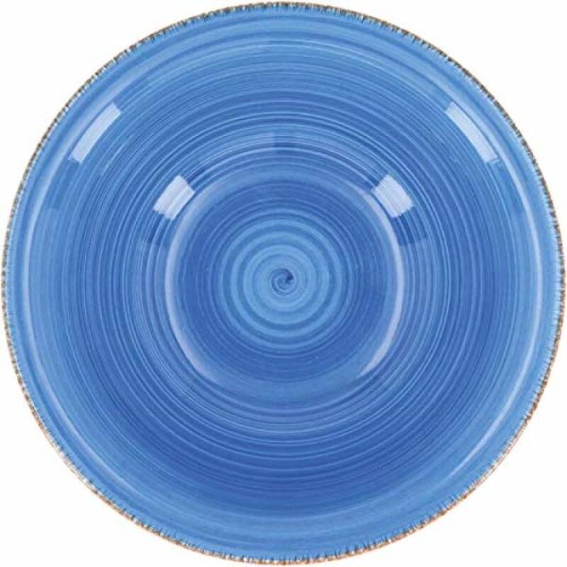 Ρηχό μπολ Quid Vita Μπλε Κεραμικά x6 (18 cm)