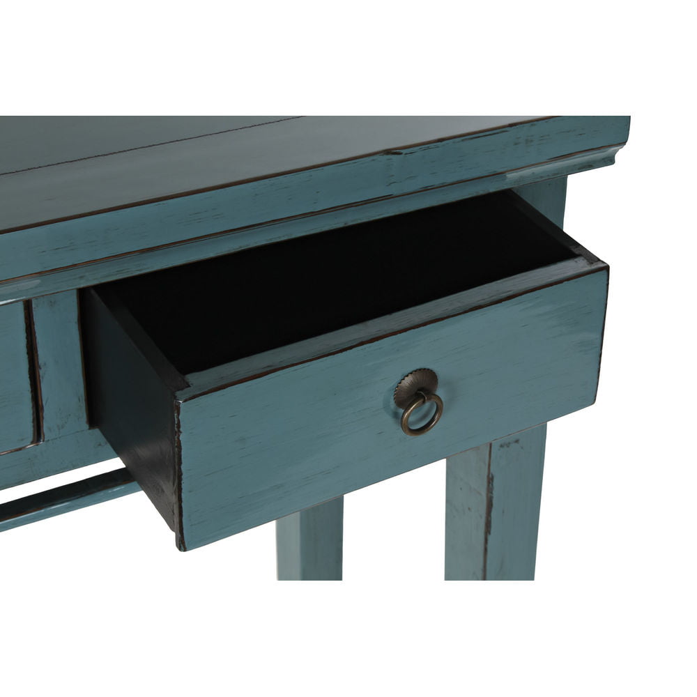 Βοηθητικό Τραπέζι DKD Home Decor Μέταλλο ξύλο φτελιάς (113 x 38 x 84 cm)
