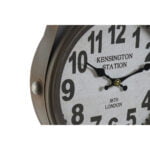 Ρολόι Τοίχου DKD Home Decor Κρυστάλλινο Μαύρο Σίδερο (33 x 8 x 58 cm)