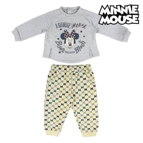 Παιδική Αθλητική Φόρμα Minnie Mouse 74712 Γκρι