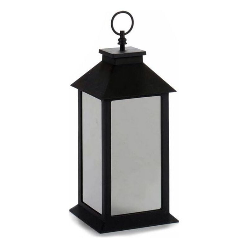 Φανάρι LED Μαύρο Πλαστική ύλη Καθρέφτης 10 (14 x 30 x 14 cm)