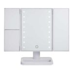 Μεγεθυντικό Καθρέφτη με LED 1x 2x 3x Λευκό (34