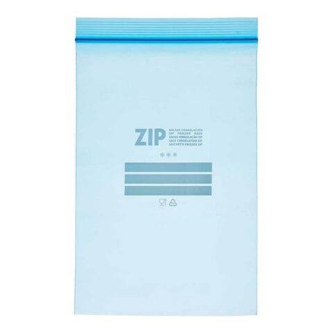 Τσάντα καταψύκτη Μπλε Zip (20 uds)