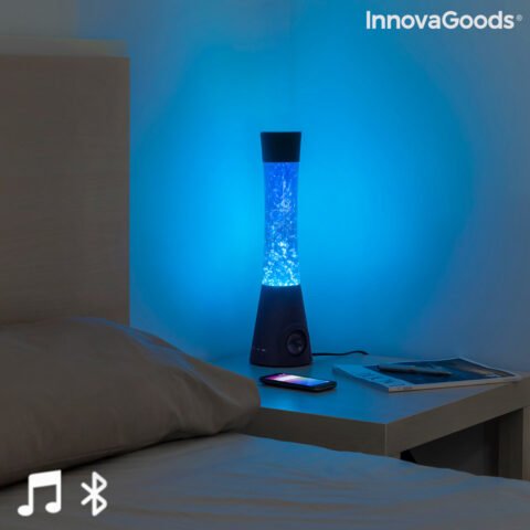 Λάμπα Λάβας με Ηχείο και Μικρόφωνο Flow Lamp InnovaGoods