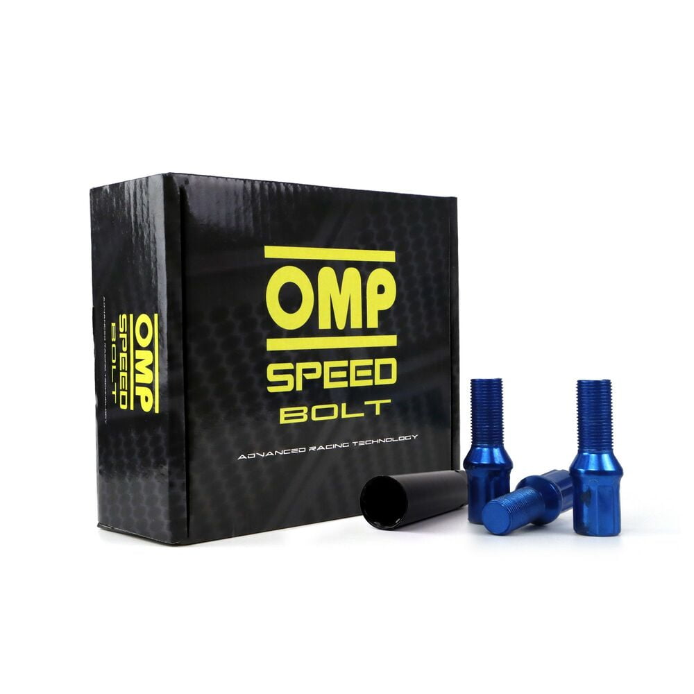 Set Παξιμάδια OMP 27 mm Μπλε 20 uds M12 x 1