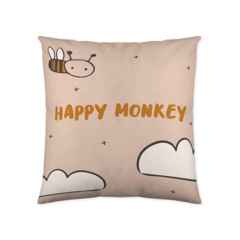 Κάλυψη μαξιλαριού Popcorn Scarf Monkey (60 x 60 cm)