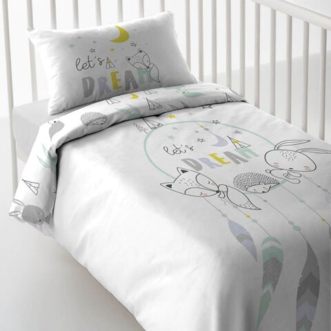 Παπλωματοθήκη για βρεφικό κρεβάτι Cool Kids Let'S Dream Αναστρέψιμη (115 x 145 cm) (Βρεφικό κρεβάτι 80 εκ.)