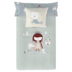 Κάλυψη παπλώματος Haciendo el Indio Lady Snow Αναστρέψιμη (180 x 220 cm) (Kρεβάτι 105/110 εκ)