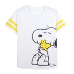 Γυναικεία Μπλούζα με Κοντό Μανίκι Snoopy