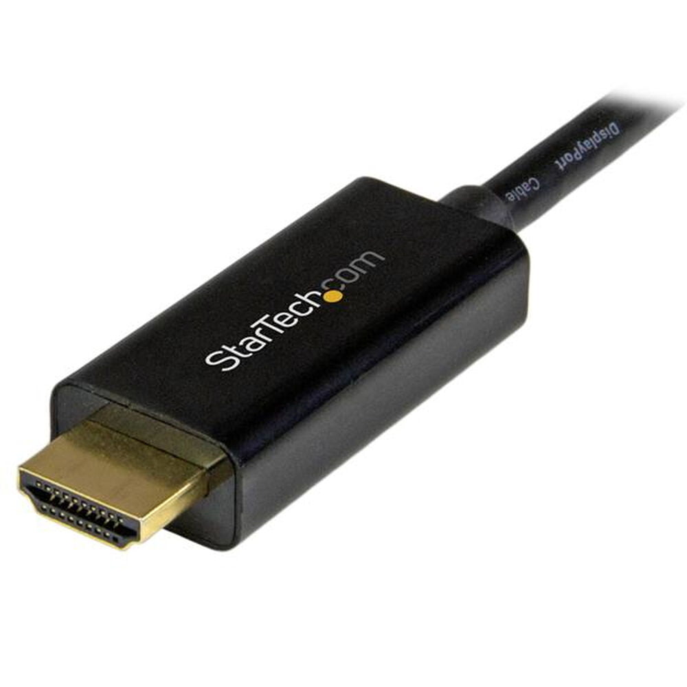 Καλώδιο DisplayPort σε HDMI Startech MDP2HDMM1MB 4K Ultra HD Μαύρο 1 m