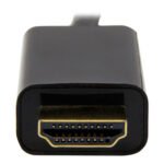 Καλώδιο DisplayPort σε HDMI Startech MDP2HDMM1MB 4K Ultra HD Μαύρο 1 m
