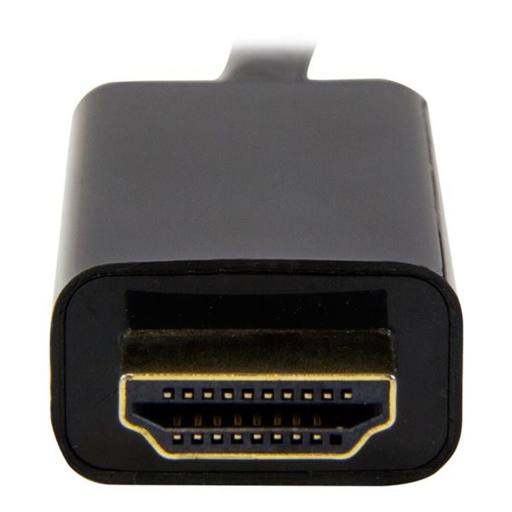 Καλώδιο DisplayPort σε HDMI Startech MDP2HDMM1MB 4K Ultra HD Μαύρο 1 m