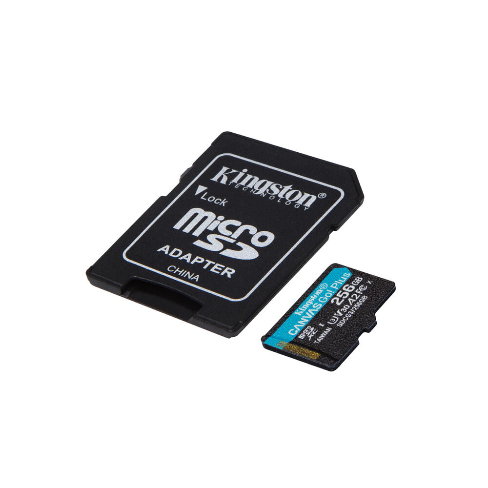 Κάρτα Μνήμης Micro SD με Αντάπτορα Kingston SDCG3/256GB          256 GB UHS-I