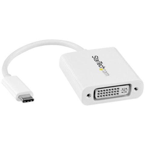 Αντάπτορας USB C σε DVI Startech CDP2DVIW             Λευκό