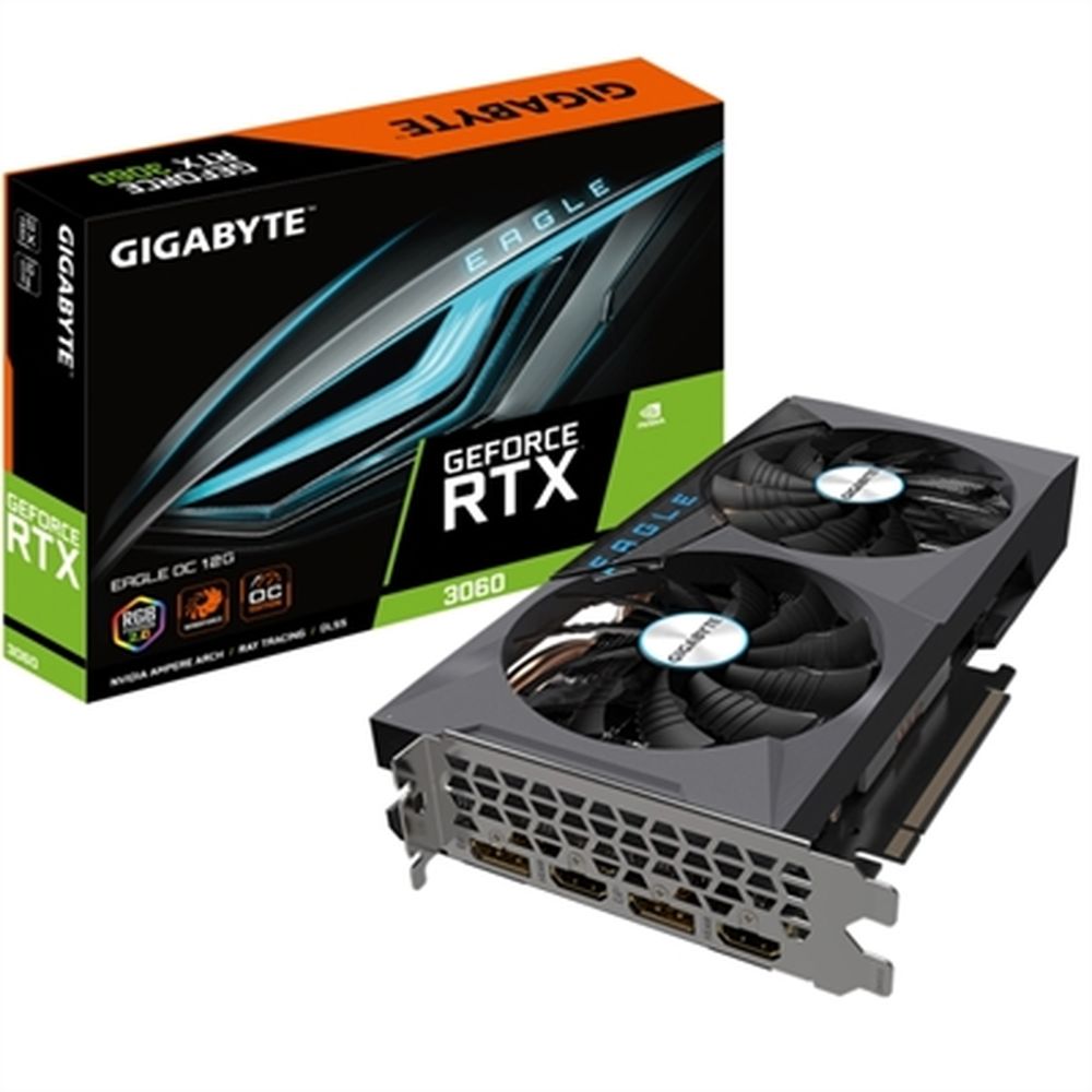 Κάρτα Γραφικών Gigabyte GV-N3060EAGLE OC-12GD 12 GB GDDR6