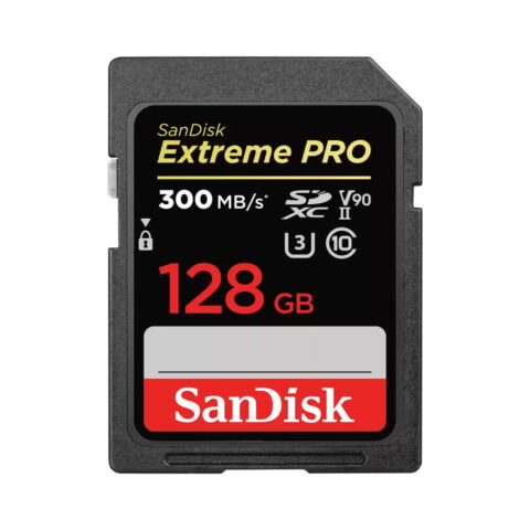 Κάρτα Μνήμης Micro SD με Αντάπτορα SanDisk SDSDXDK-128G-GN4IN   128 GB SDXC UHS-II