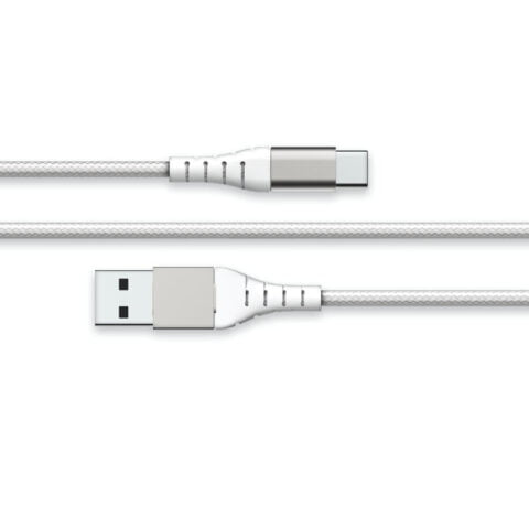 Καλώδιο USB A σε USB C Big Ben Interactive FPLIAC2MW (2 m) Λευκό