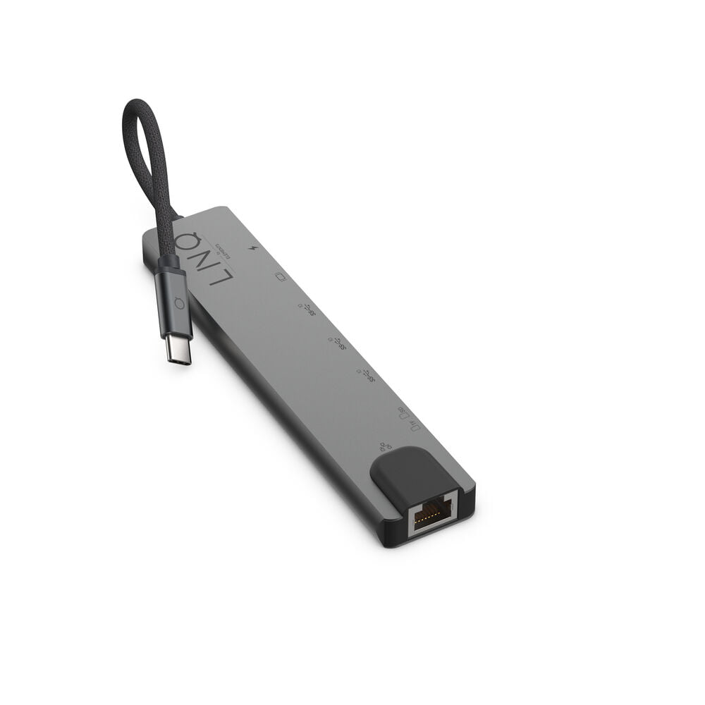 USB Hub LQ48010 8IN1 Μαύρο