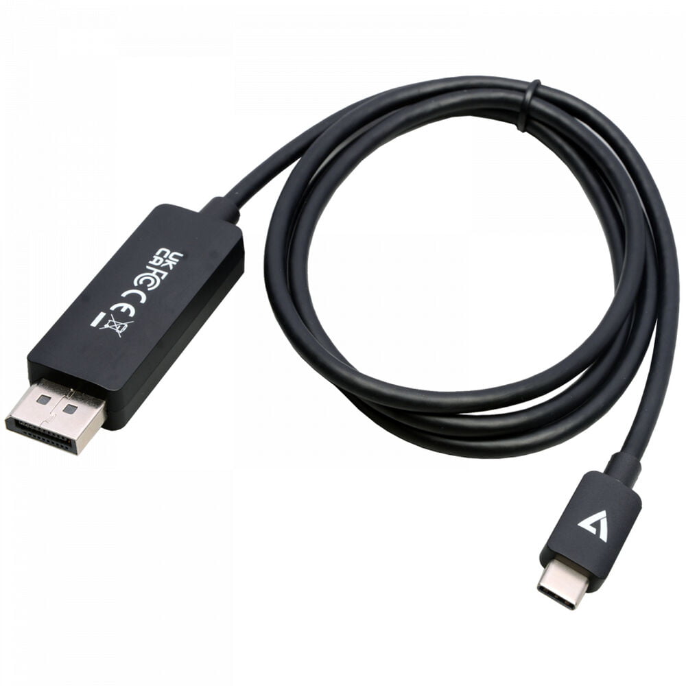 Αντάπτορας USB C σε DisplayPort V7 V7USBCDP14-1M        1 m 8K Ultra HD