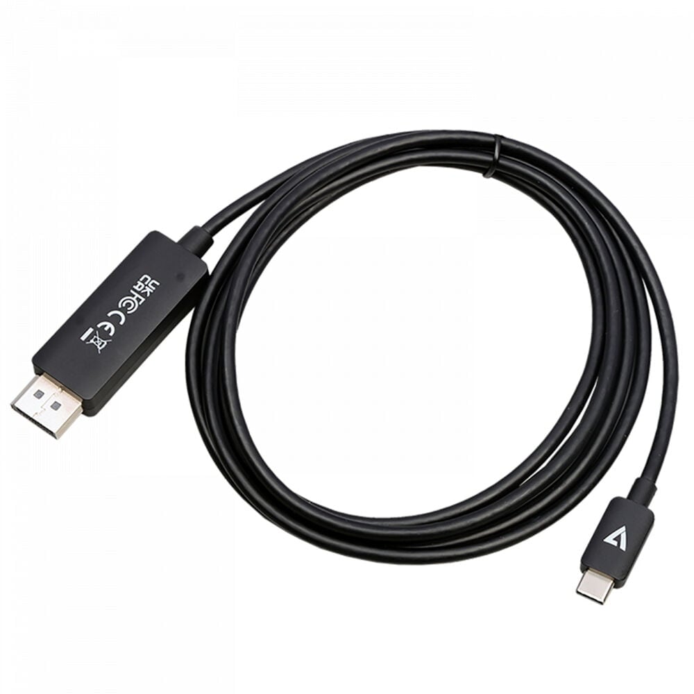 Αντάπτορας USB C σε DisplayPort V7 V7USBCDP14-2M        (2 m) 8K Ultra HD