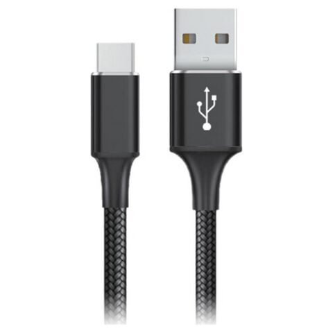 Καλώδιο USB A σε USB C Goms Μαύρο 1 m