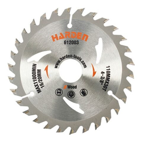 Δίσκος κοπής Harden Ξύλο Ø 110 x 20 mm
