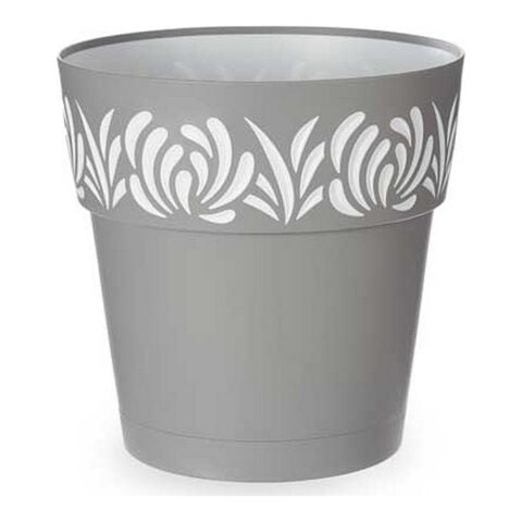 Self-watering pot Gaia Γκρι Πλαστική ύλη (29 x 29 x 29 cm)