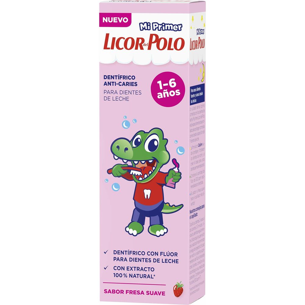 Oδοντόκρεμα Mi primer Licor Del Polo Junior (50 ml)