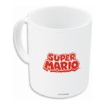 Κούπα Φλιτζάνι Super Mario Λευκό Κεραμικά Κόκκινο (350 ml)