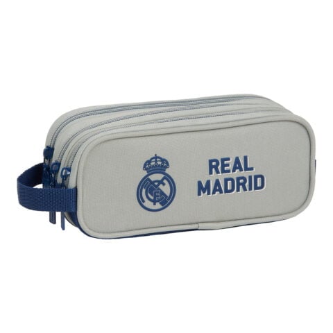 Κασετίνα Real Madrid C.F. Stone Γκρι Ναυτικό Μπλε (21 x 8.5 x 7 cm)