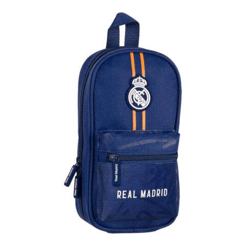 Σακίδιο Πλάτης για τα Μολύβια Real Madrid C.F. Μπλε (12 x 23 x 5 cm) (33 Τεμάχια)