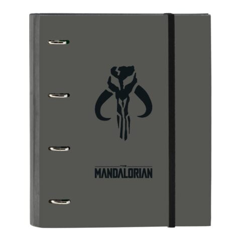 Φάκελος δακτυλίου The Mandalorian A4 Μαύρο Γκρι (35 mm)