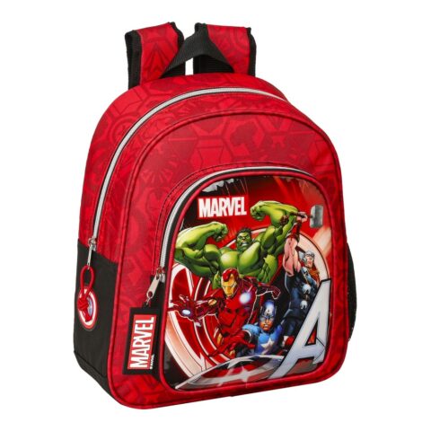 Σχολική Τσάντα The Avengers Infinity Κόκκινο Μαύρο (27 x 33 x 10 cm)