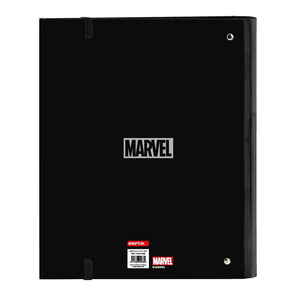 Φάκελος δακτυλίου Marvel A4 Μαύρο (35 mm)