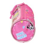 Κυλινδρική Κασετίνα Minnie Mouse Lucky Ροζ (20 x 7 x 7 cm)