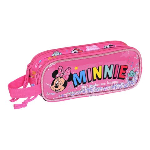 Κασετίνα Minnie Mouse Lucky Ροζ (21 x 8 x 6 cm)