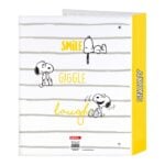 Φάκελος δακτυλίου Snoopy Friends Forever Λευκό Κίτρινο A4 (40 mm)