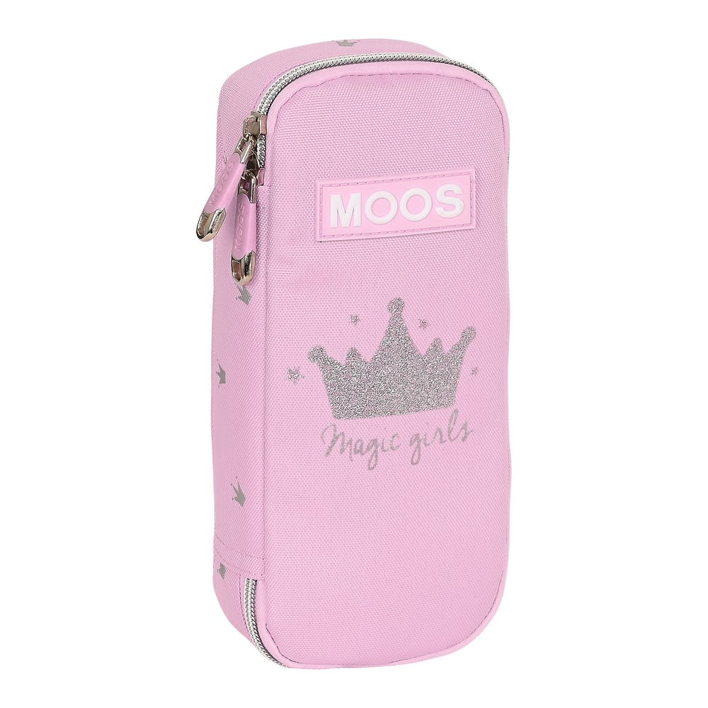Κασετίνα Moos Magic Girls Ροζ (22 x 5 x 8 cm)
