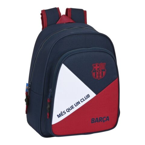 Σχολική Τσάντα F.C. Barcelona Μπλε Μπορντό (27 x 33 x 10 cm)