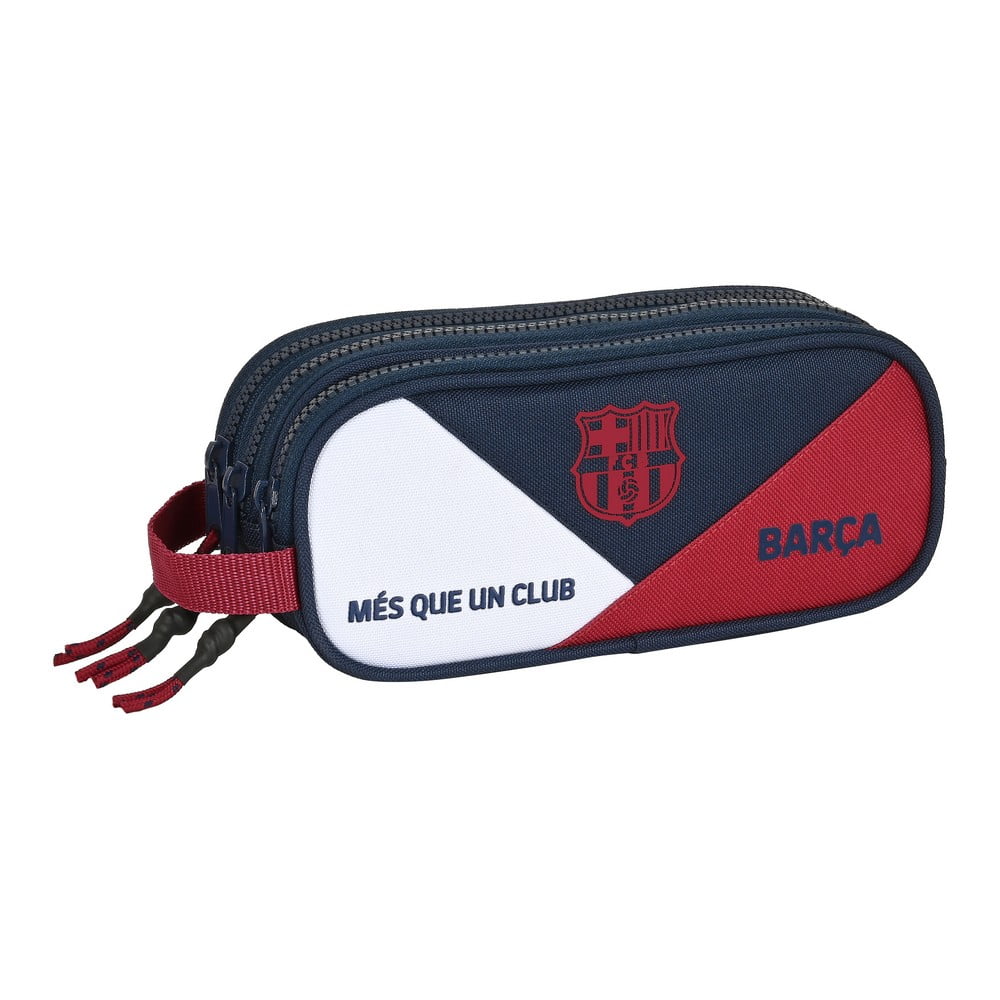 Κασετίνα F.C. Barcelona Μπλε Μπορντό (21 x 8.5 x 7 cm)