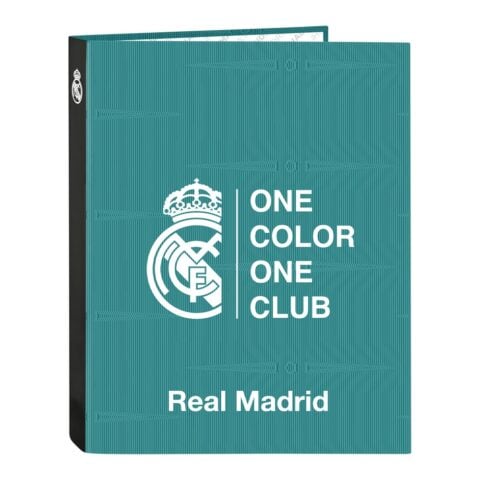 Φάκελος δακτυλίου Real Madrid C.F. Λευκό A4 (25 mm)