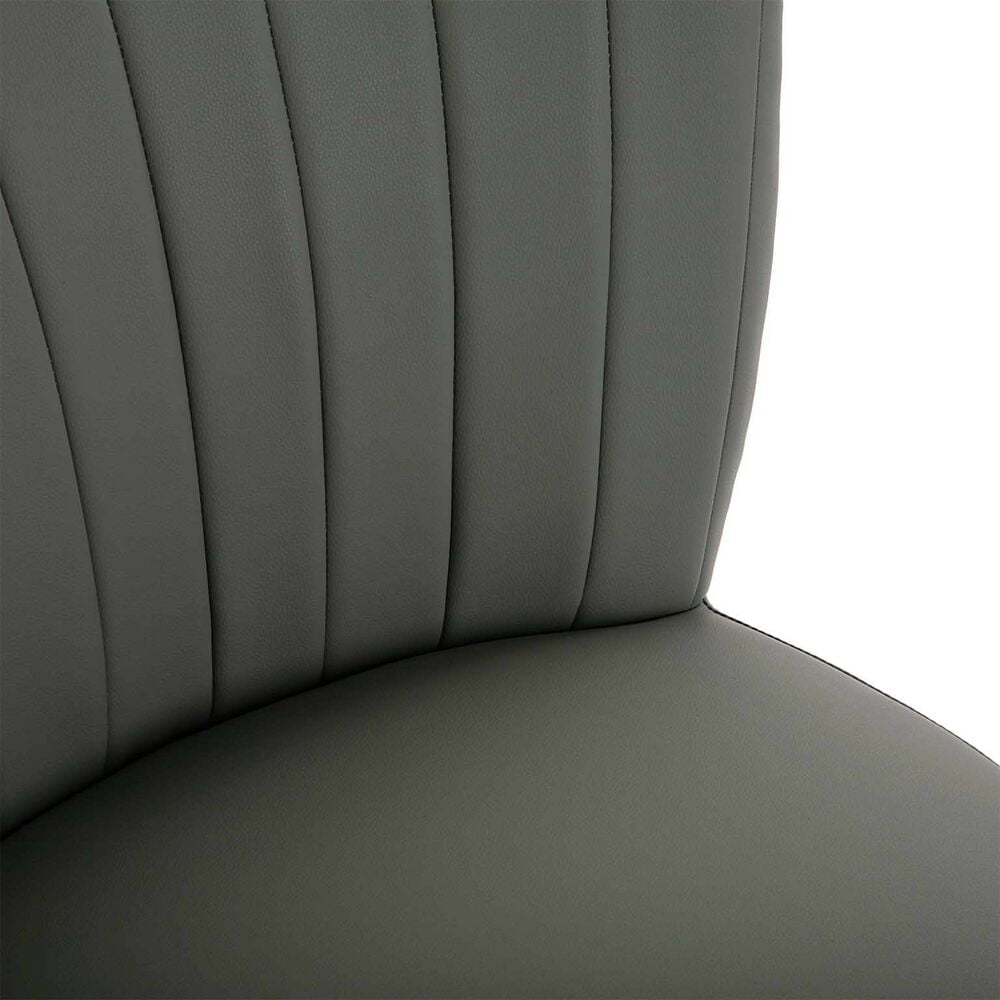 Πολυθρόνα Versa Kioto Σκούρο γκρίζο Δερματίνη (69 x 83 x 58 cm)